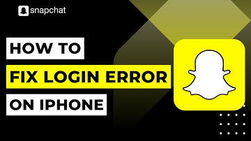 How To Fix Snapchat Login Error On iPhone | 2023