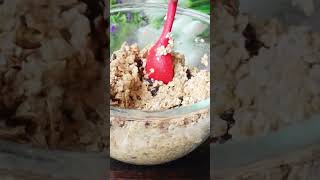 NO SUGAR, OIL, FLOUR ! ONLY 3 Ingredients Weightloss snacks #shorts #youtubeshorts