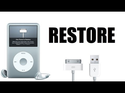 How to Restore a Broken iPod