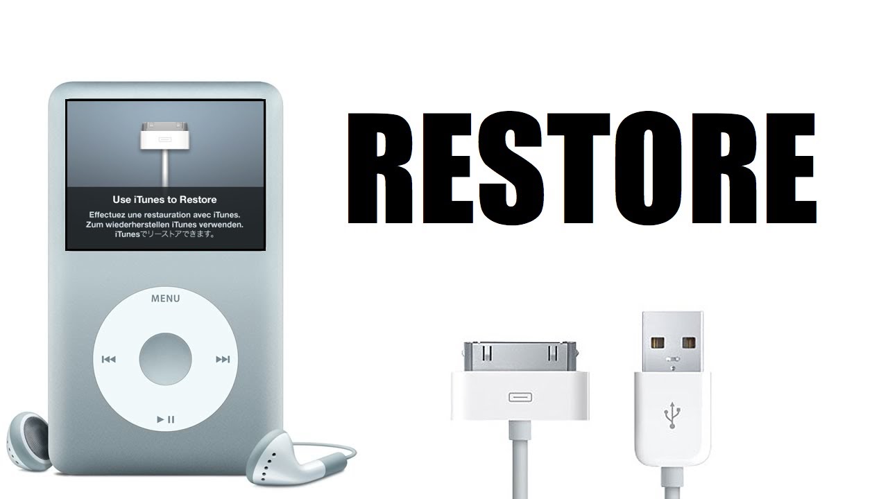 How to Restore a Broken iPod - YouTube
