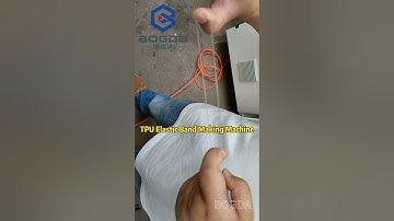 Transparent TPU Hair rubber band making machine #Automatic #machine #rubberbands #elasticity