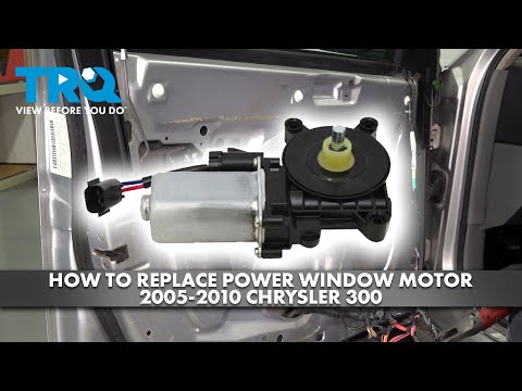 How to Replace Front Power Window Motor 2005-2010 Chrysler 300