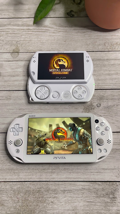 Mortal Kombat boot up - PSP GO vs PS Vita