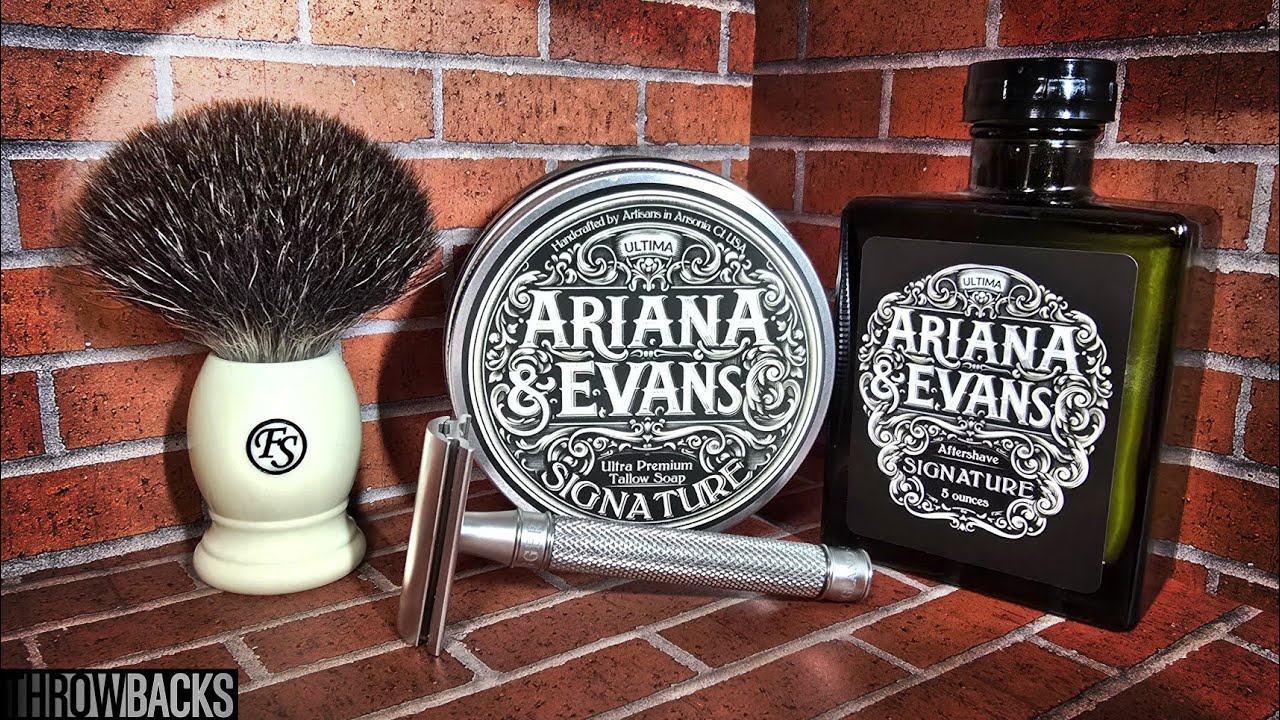 Signature Shaving Soap for men by Ariana & Evans