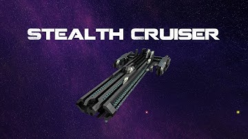 StarMade Ship #11 - Stealth Cruiser MK1