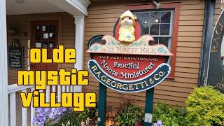 A cozy day at Olde Mystic Village 🏡