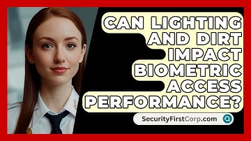Can Lighting And Dirt Impact Biometric Access Performance? - SecurityFirstCorp.com