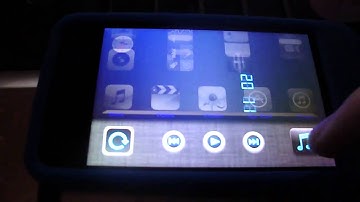 How to rotate springboard / homescreen on ipod touch and iphone!