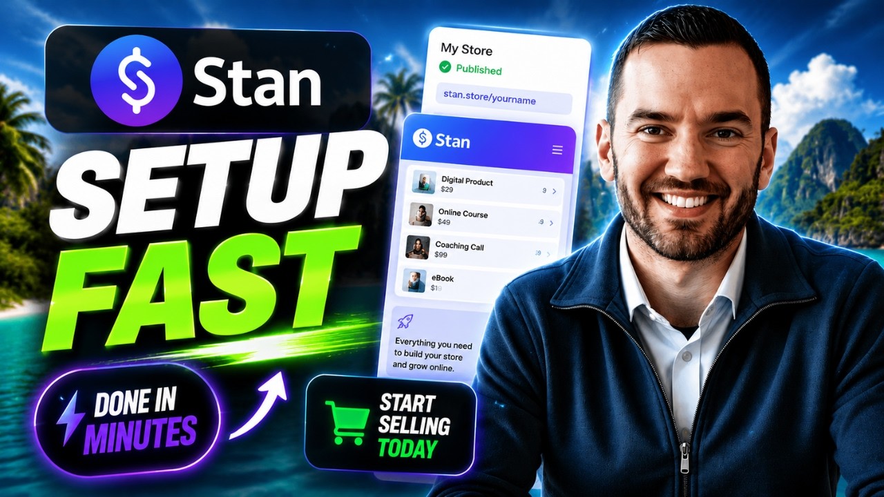 Stan Store Course How To Set Up Your Stan Store (Stan Store Tutorial 2026) - YouTube