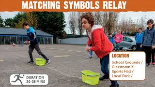 Orienteering Symbol Relay - Orienteering Ireland Demonstration