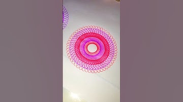 Wait For End | The Make In Spirograph Drawing | #shorts #Atik_Mia_official