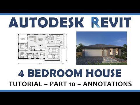 autodesk-revit---4-bedroom-home-design-tutorial---10.-annotations