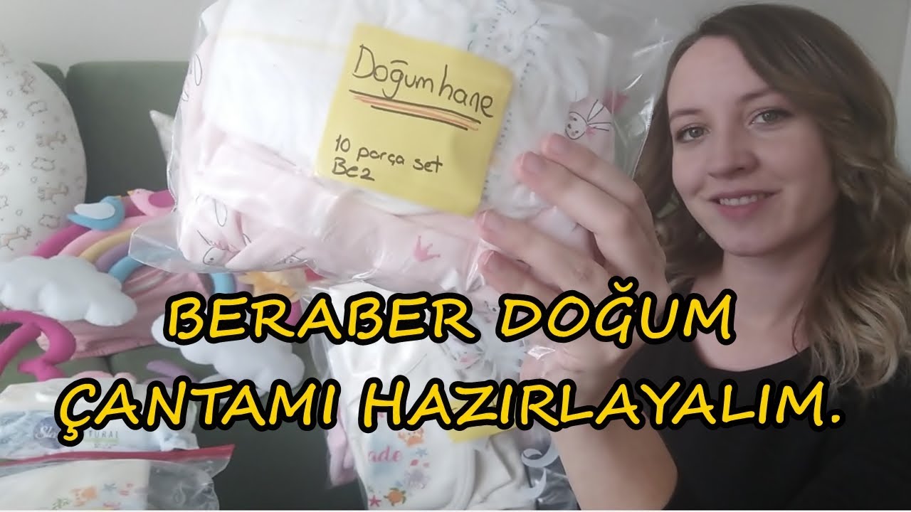 Hastane / Doğum Çantamda Ne Var? Hastane Çantası Hazırlama 🤯