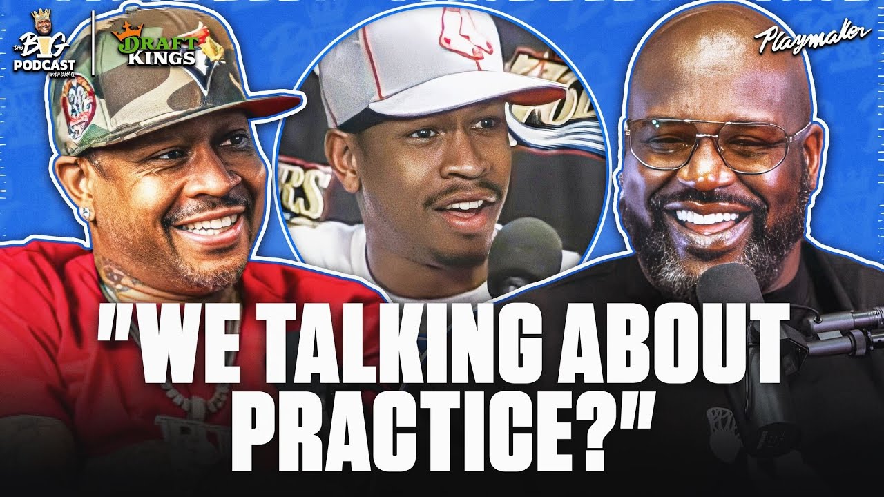 Allen Iverson Tells Shaq The Truth Behind His Viral Practice Moment