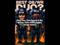 “The Deep Seer Sam Darnold – Quarterback, #14 & Sky Splitter Jaxon Smith-Njigba – Wide Receiver, #11
