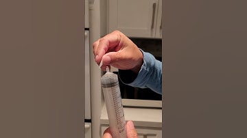 Boiling water in syringe