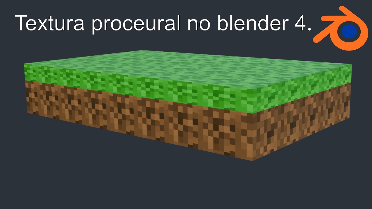 Textura de minecraft no blender 4.0 - YouTube