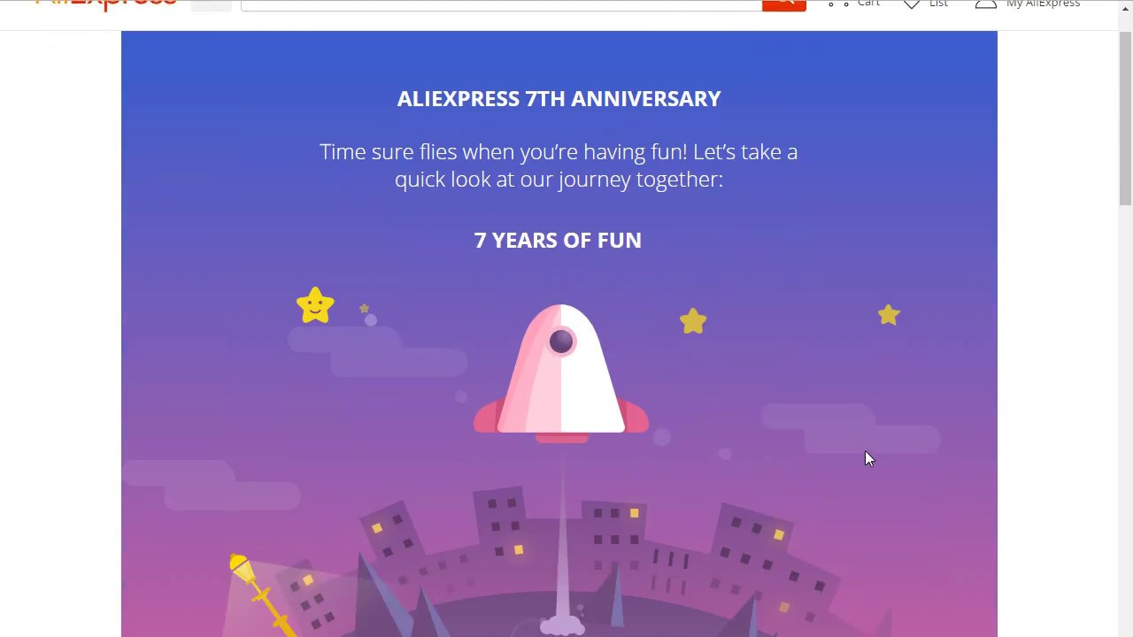 Про 7-ю годовщину Aliexpress'а, кабели за 1 цент и другие дешевые товары.