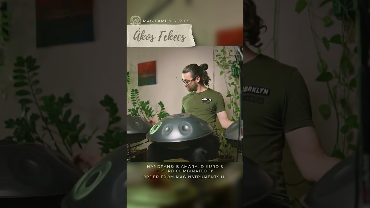 Ákos Fekecs I B Amara, D Kurd & C Combinated I #handpan #maginstruments #maghandpan