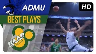 Thirdy Ravena goes high off the glass for the acrobatic finish! | ADMU | Best Plays