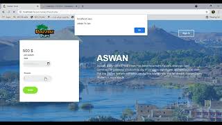 Razzaz Tours web application. screenshot 3