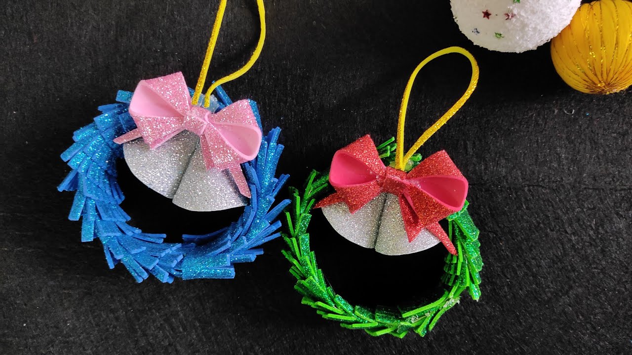 How to make Christmas Ornaments at home DIY Christmas Craft Ideas
