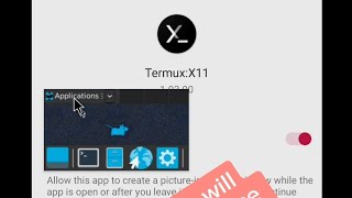 X11 XFCE on Android in Termux !