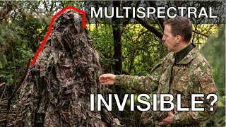 Multispektraler Ghillie, Poncho und Tarnnetz 2.0  -  Das MULTI-COVER