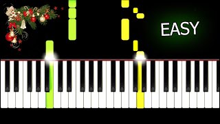 God Rest Ye Merry Gentlemen | EASY Piano Tutorial by Russell