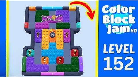Color Block Jam Level 150, 151 , 152 Solution Walkthrough #colorblockjam 