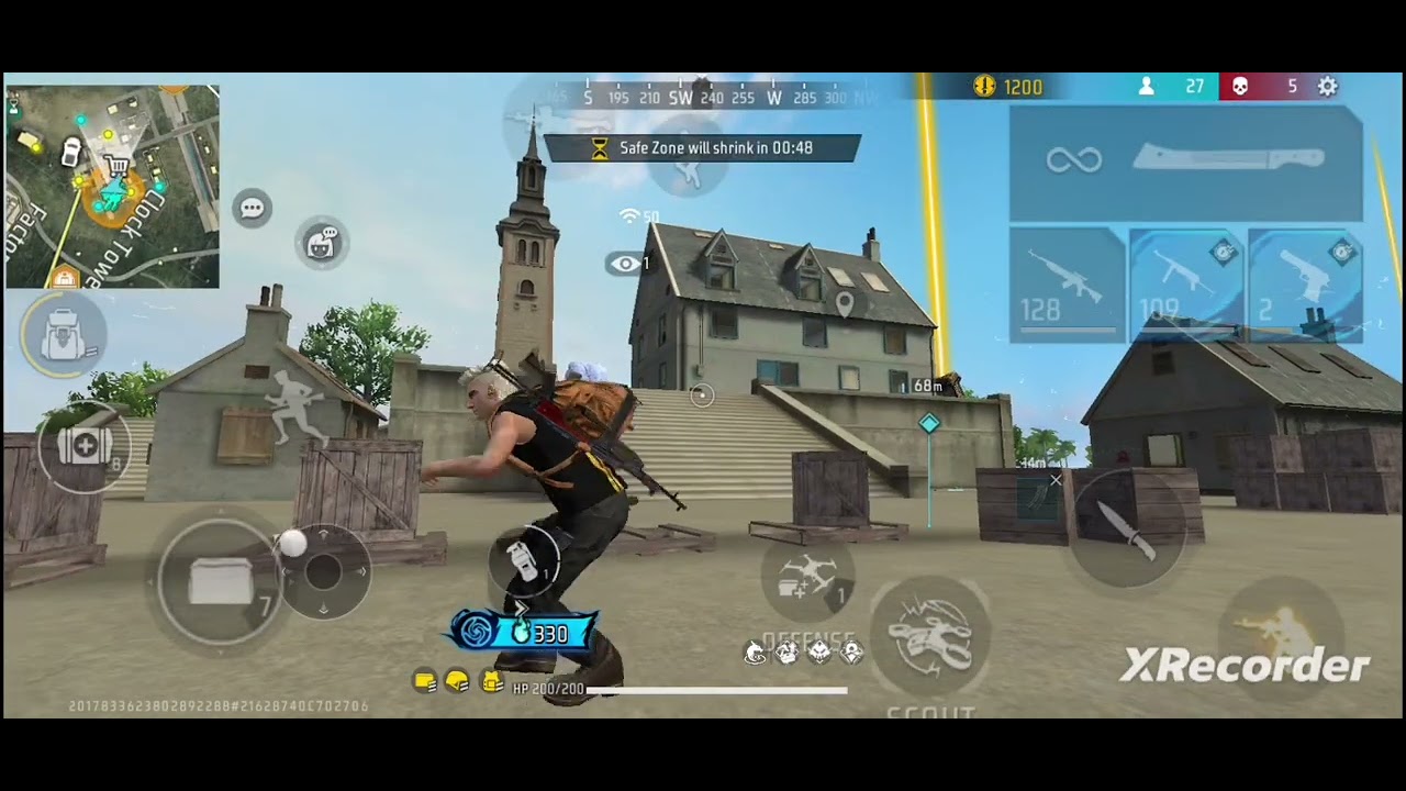 Mythic magic cube gameplay is chaos ! Free fire   