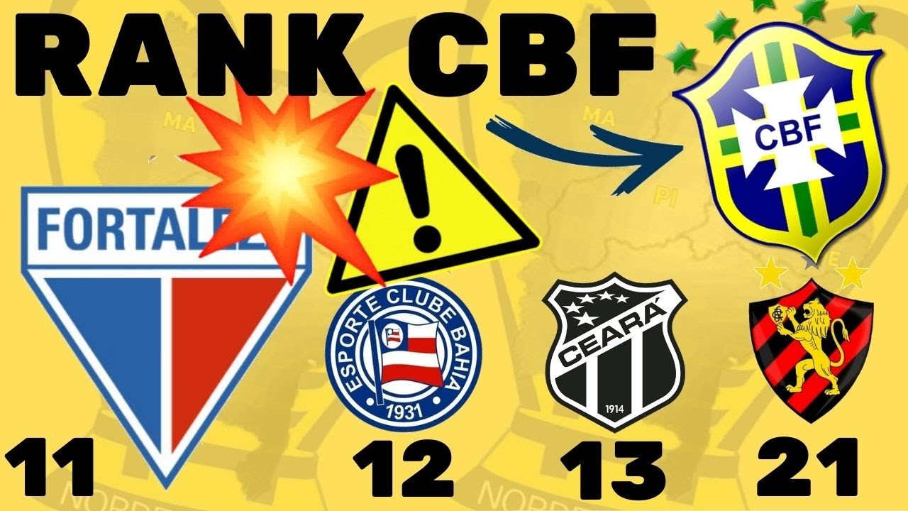 Bahia é o melhor time nordestino no ranking da CBF