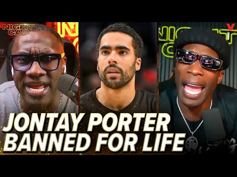 Image of Shannon Sharpe & Chad Johnson react to NBA banning Jontay Porter for life | Nightcap