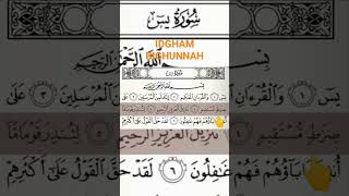 IDGHAM BIGHUNNAH