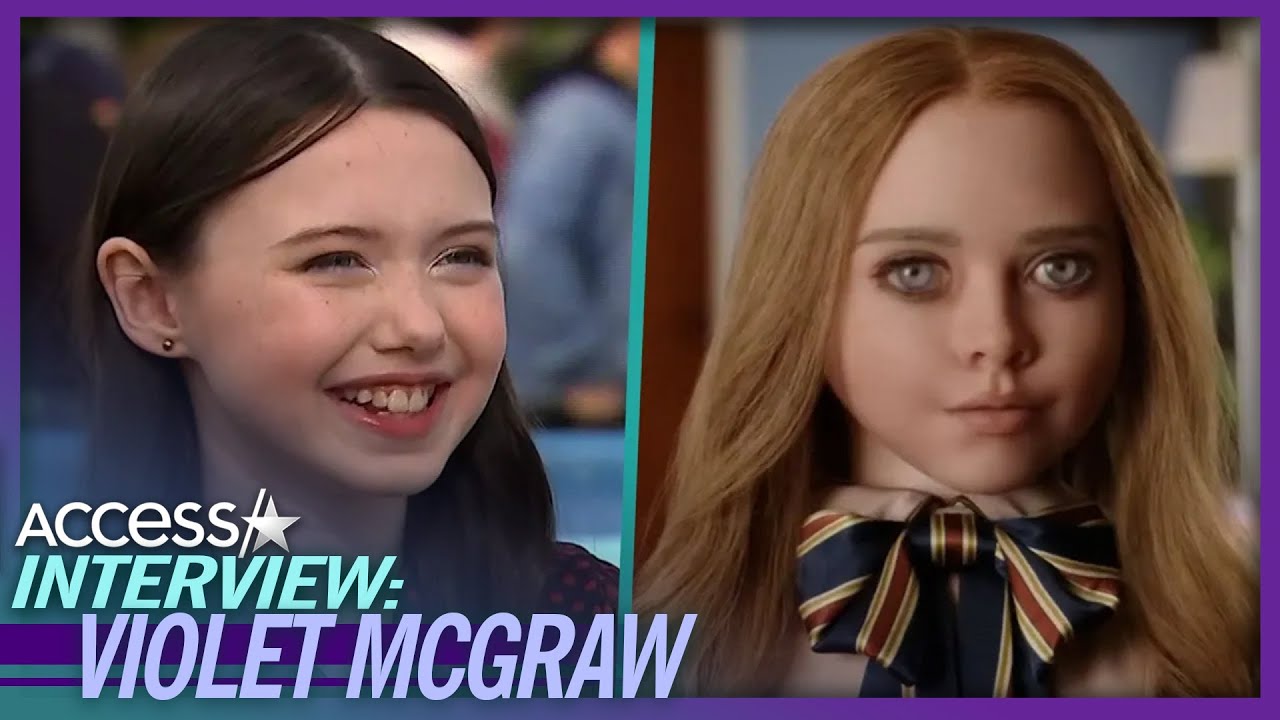 'M3GAN' Star Violet McGraw Reacts To Viral Craze Around Doll