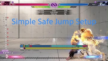 Street Fighter 6 - Simple Akuma Safe Jump Setup