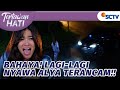 Alya ditabrak mobil lagi lagi nyawa alya terancam  tertawan hati  episode 94