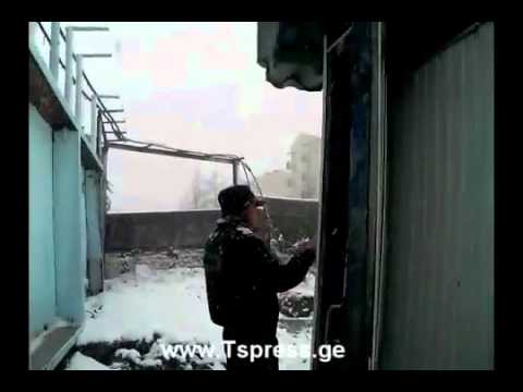 დევნილთა ახალ დასახლებაში