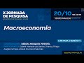 Macroeconomia  -  Sessão 10 da X Jornada de Pesquisa