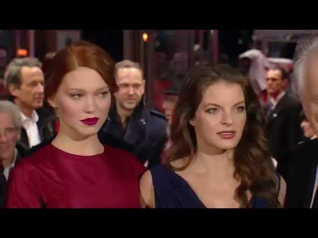 Lea Seydoux Red Carpet - How To Colorblock