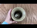 Trash to treasure rope vase