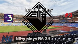 FM24 ACADEMICA DE COIMBRA: ROAD TO GLORY Ep. 3 Football Manager 2024 LET'S PLAY