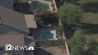 Twin toddlers pulled from pool, rushed to hospital