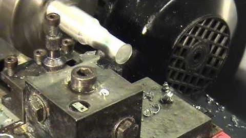 emco lathe making fusee for rat trap car with a  personal compact 5 linuxCNC Program