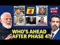 Lok sabha elections phase 4 who is leading the board  pm modi 400 mission  exit polls  n18l