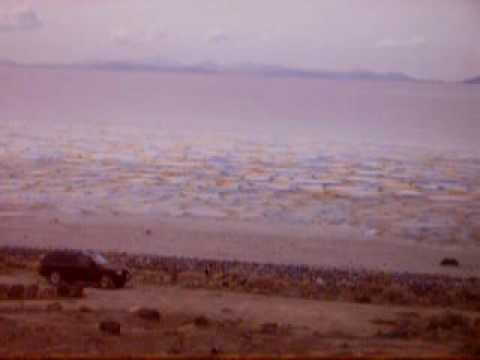 Brandon at the Spiral Jetty part 1