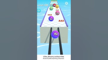 Ball Run 2048 -  All levels Gameplay Android, IOS gaming #gaming