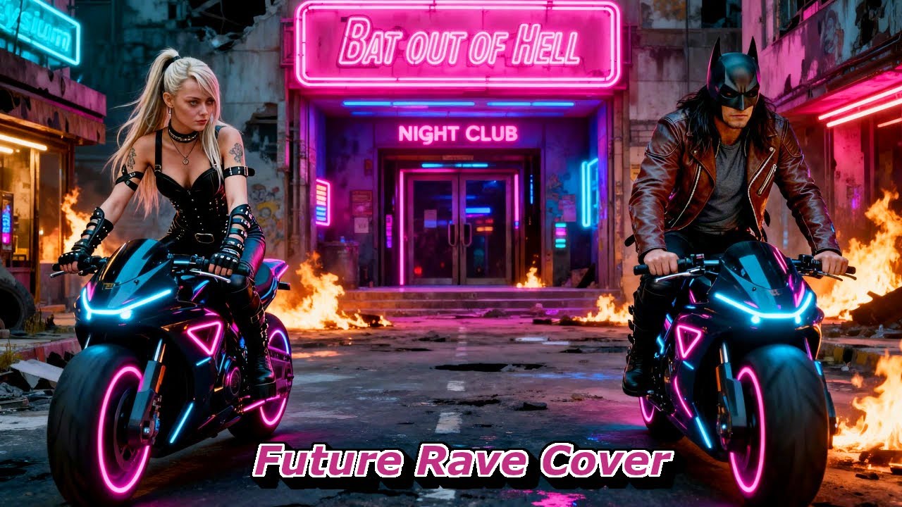 Paul Fox ft. Raven - Bat Out Of Hell (Future Rave Techno Trance Cover)
