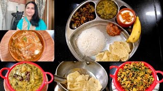 Simple Lunch routine | 30 Minutes Indian lunch menu  | Healthy Lunch recipe's