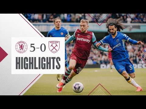 Chelsea 5-0 West Ham | Premier League Highlights